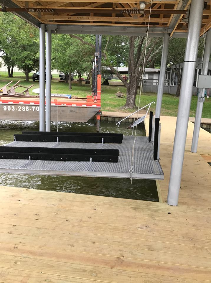 constructing a dock